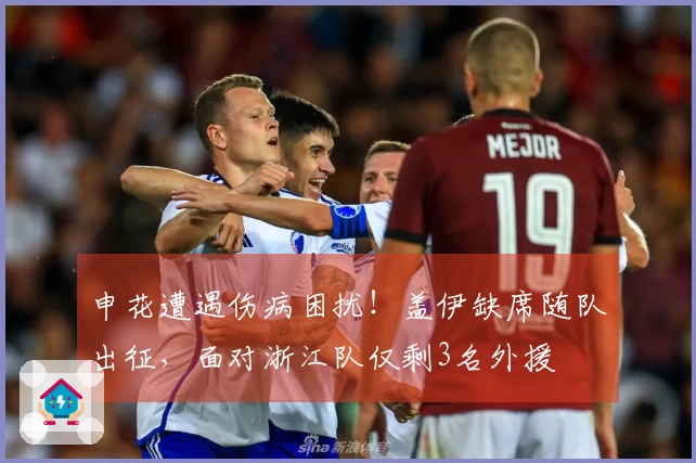 申花遭遇伤病困扰！盖伊缺席随队出征，面对浙江队仅剩3名外援